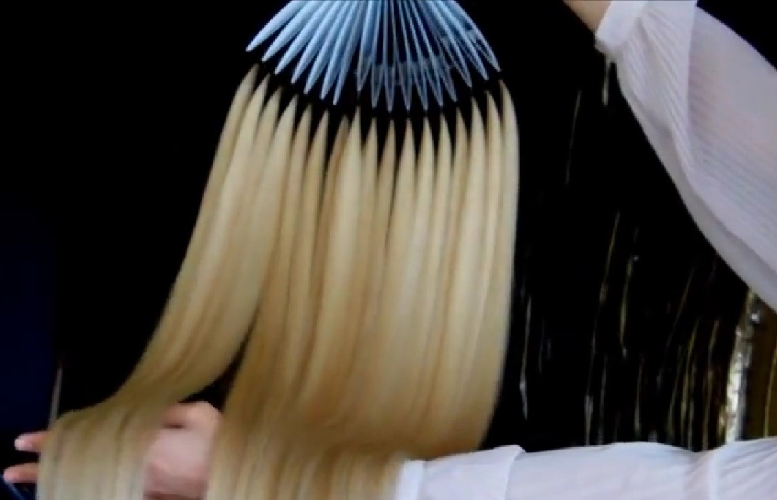Пряди для 3D наращивания волос