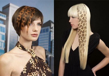2-й пример креативного наращивания волос