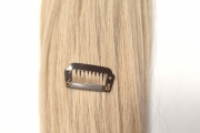 Заколки (минизажимы, клипсы) для изделий из волос, накладок, хвостов, шиньонов, размер 330 мм, цвет темно-коричневый