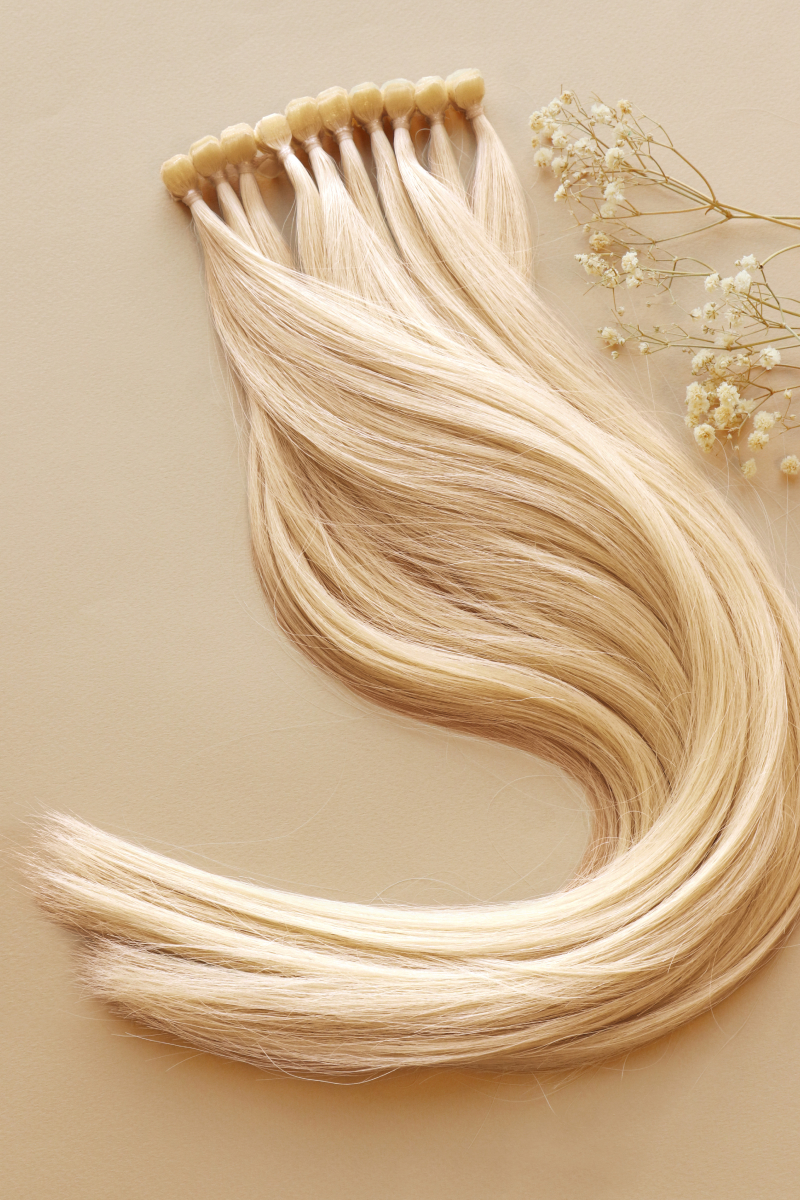 40 см №91 — пепельно-платиновый блонд